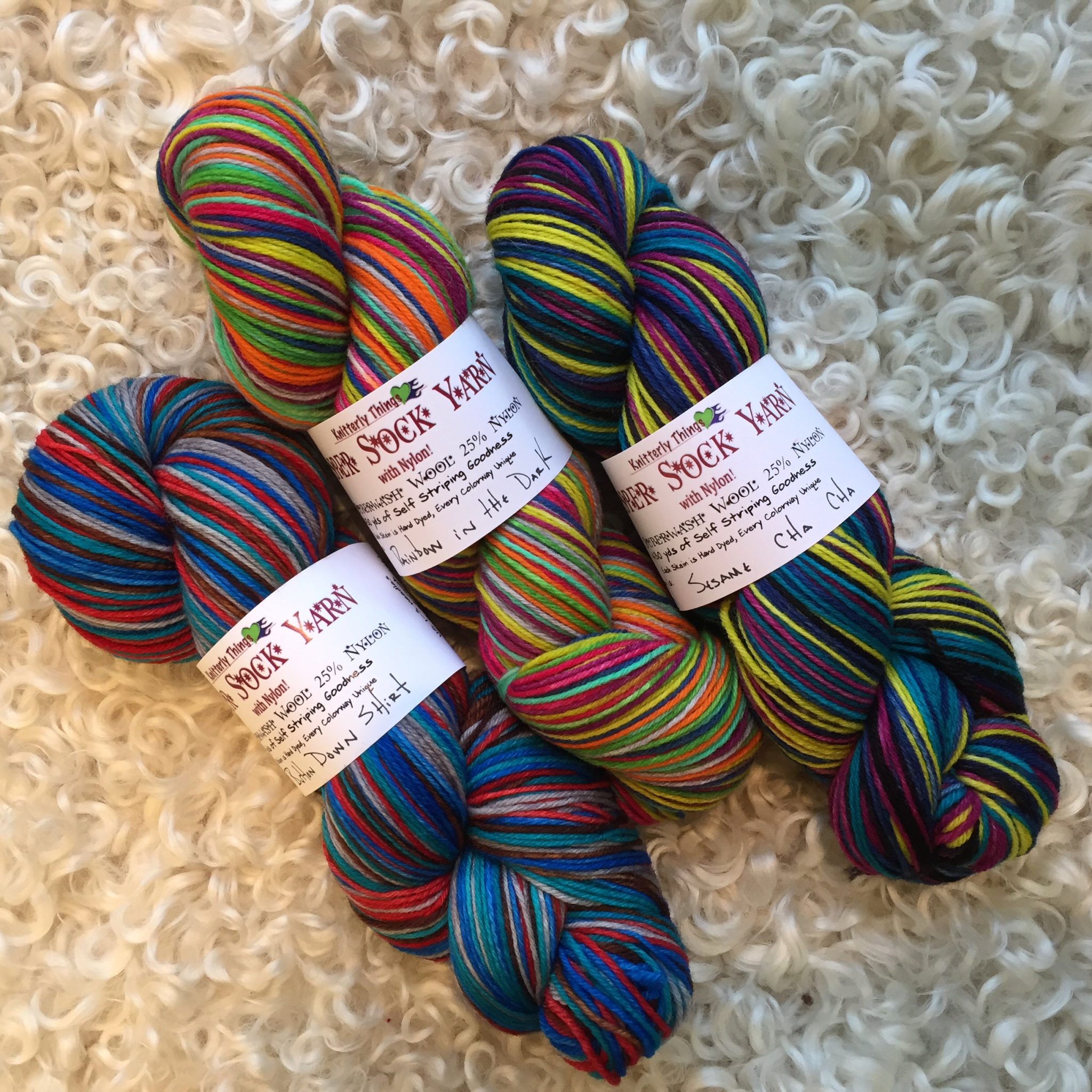 Just landed! Vesper Sock Yarn fibre space