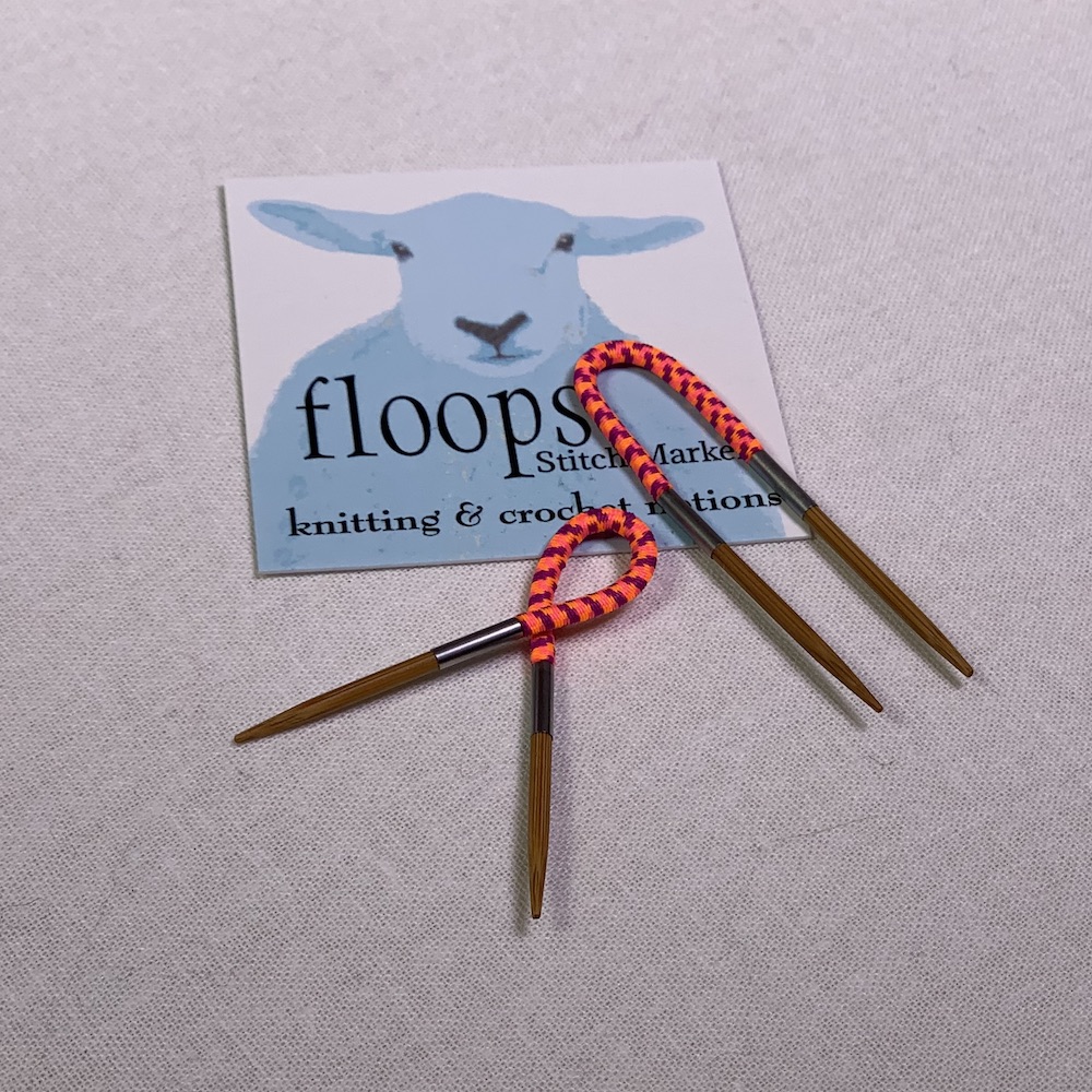 Just Landed! Floops handmade snag free stitch markers! fibre space
