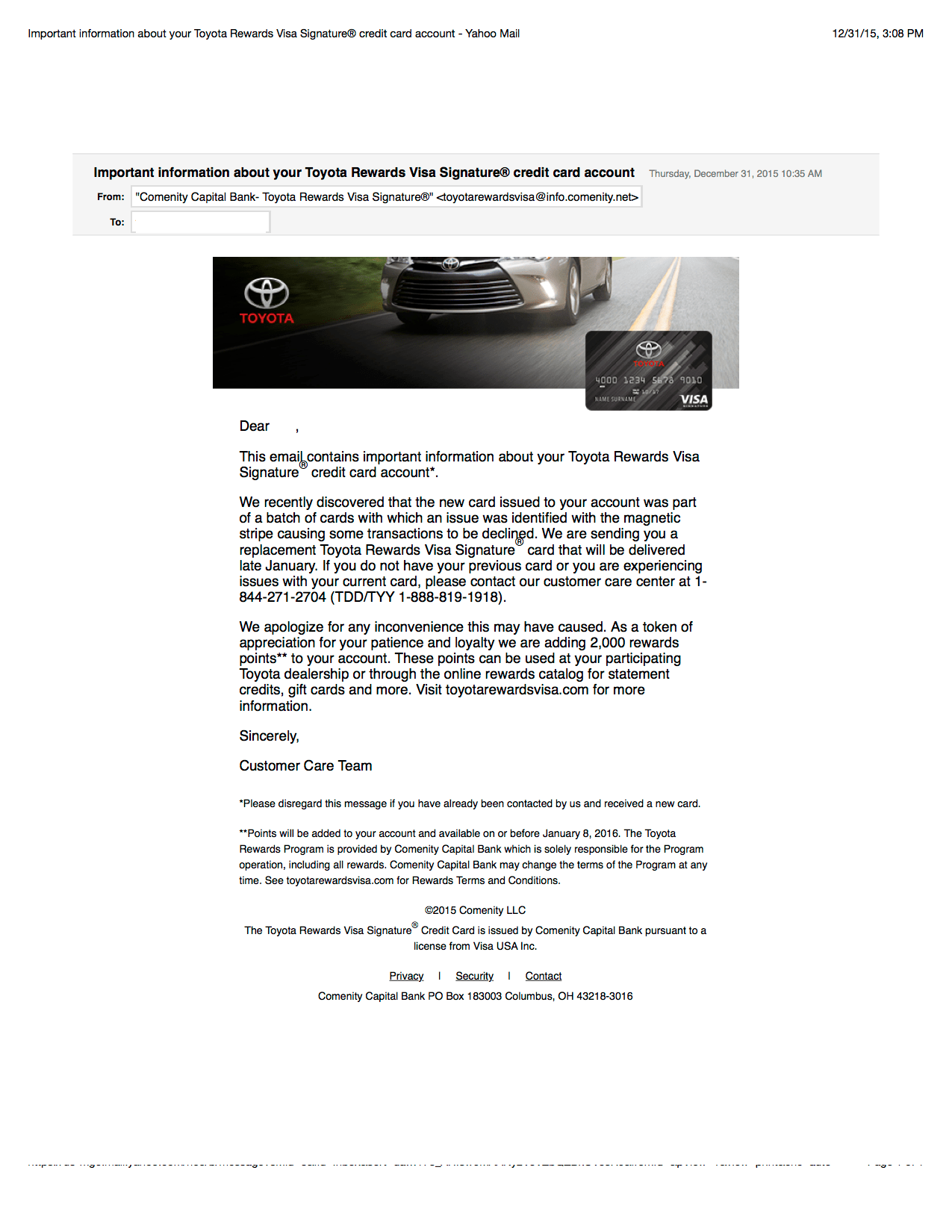 Comenity Toyota Credit Card Best Toyota