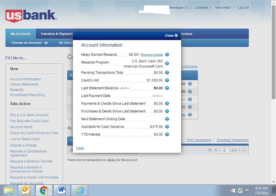 U.S. Bank Cash 365 American Express Approved Page 4 myFICO® Forums