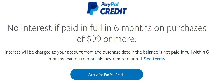 PayPal Credit minimum payments myFICO® Forums 5470364