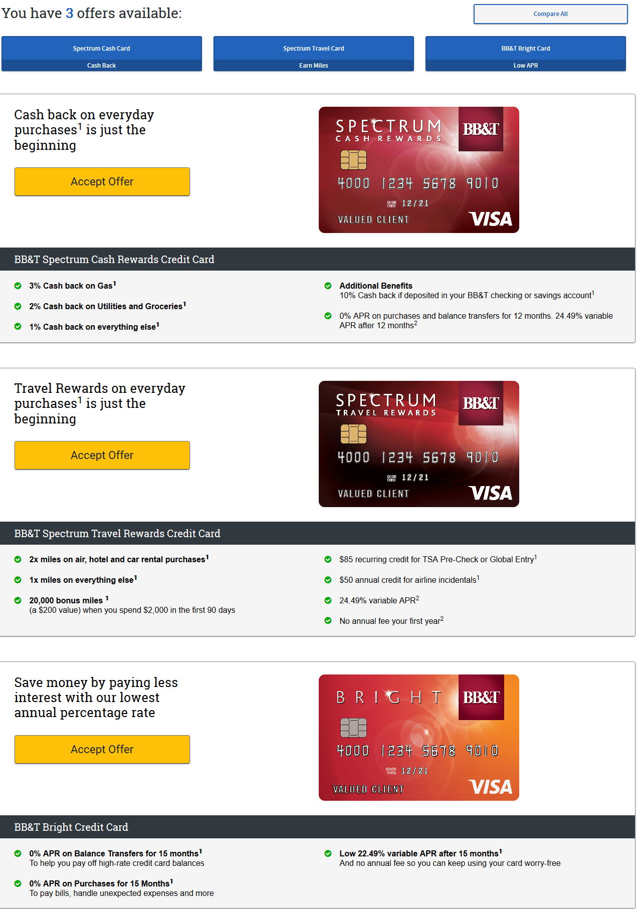 BB&T pre qualify myFICO® Forums 5586603