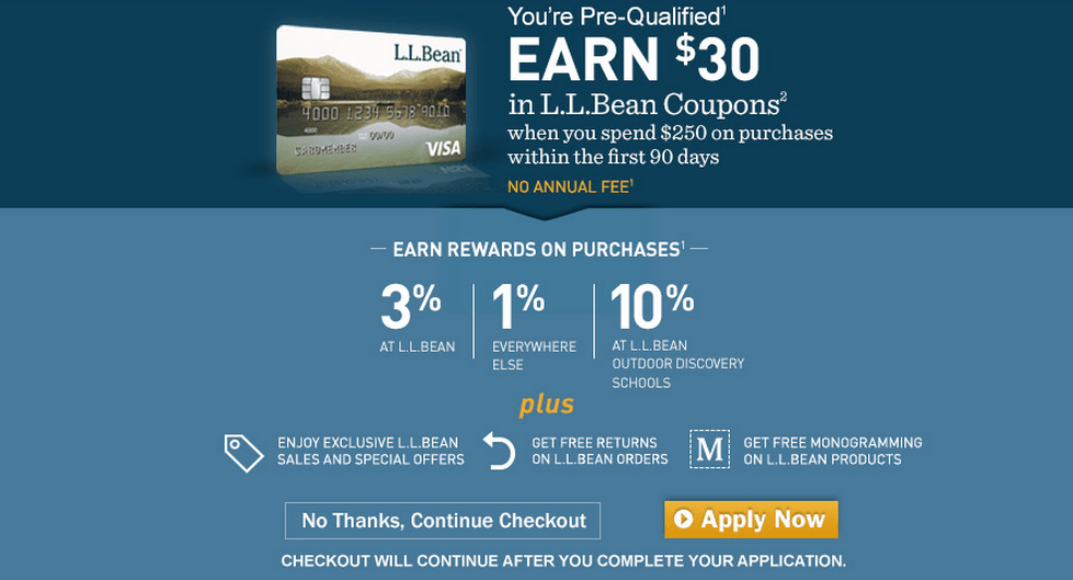 LLBean Shopping Cart Trick myFICO® Forums 4183100