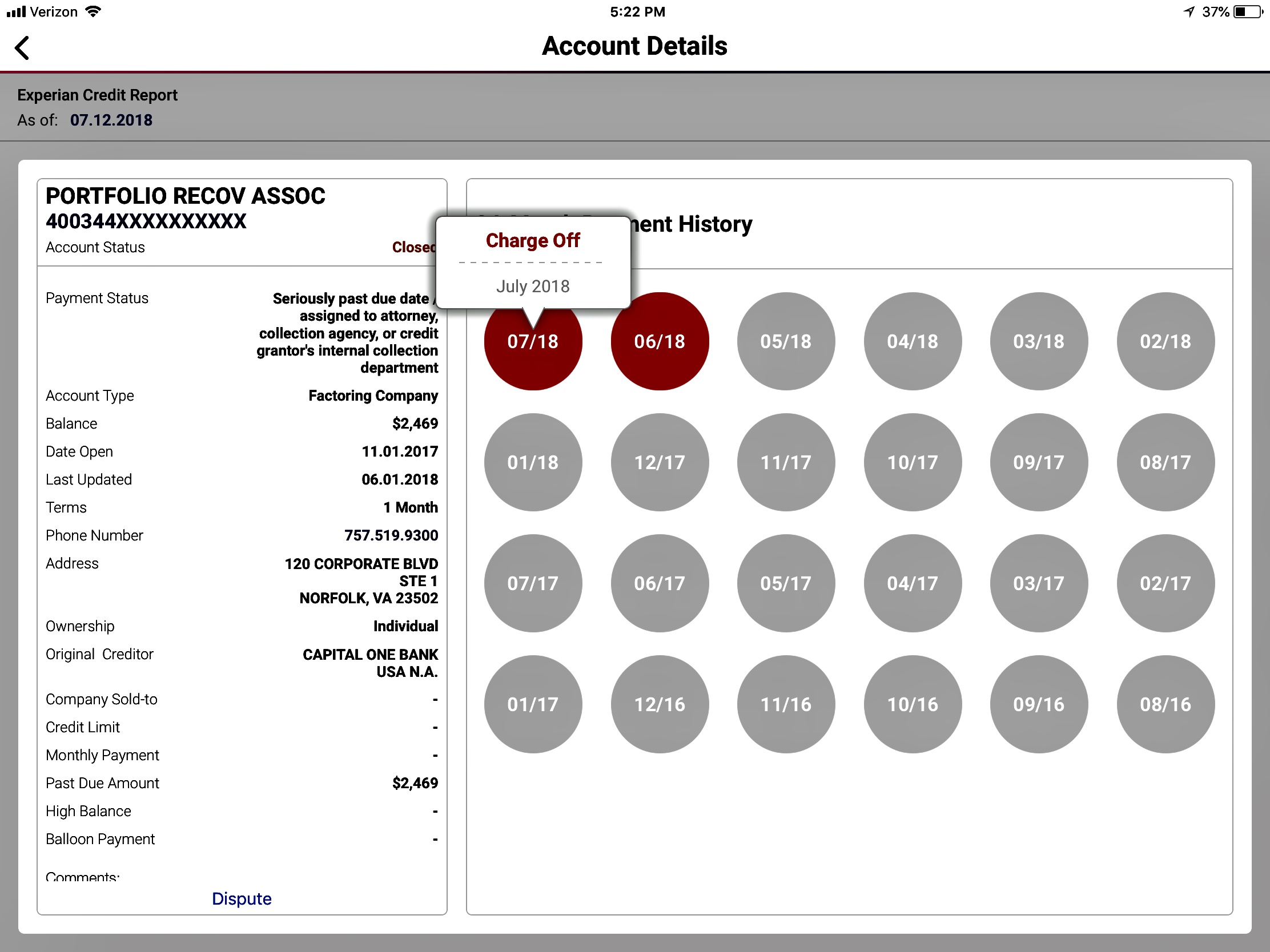 Portfolio Recovery Associates DELETED finally!!! Page 2 myFICO