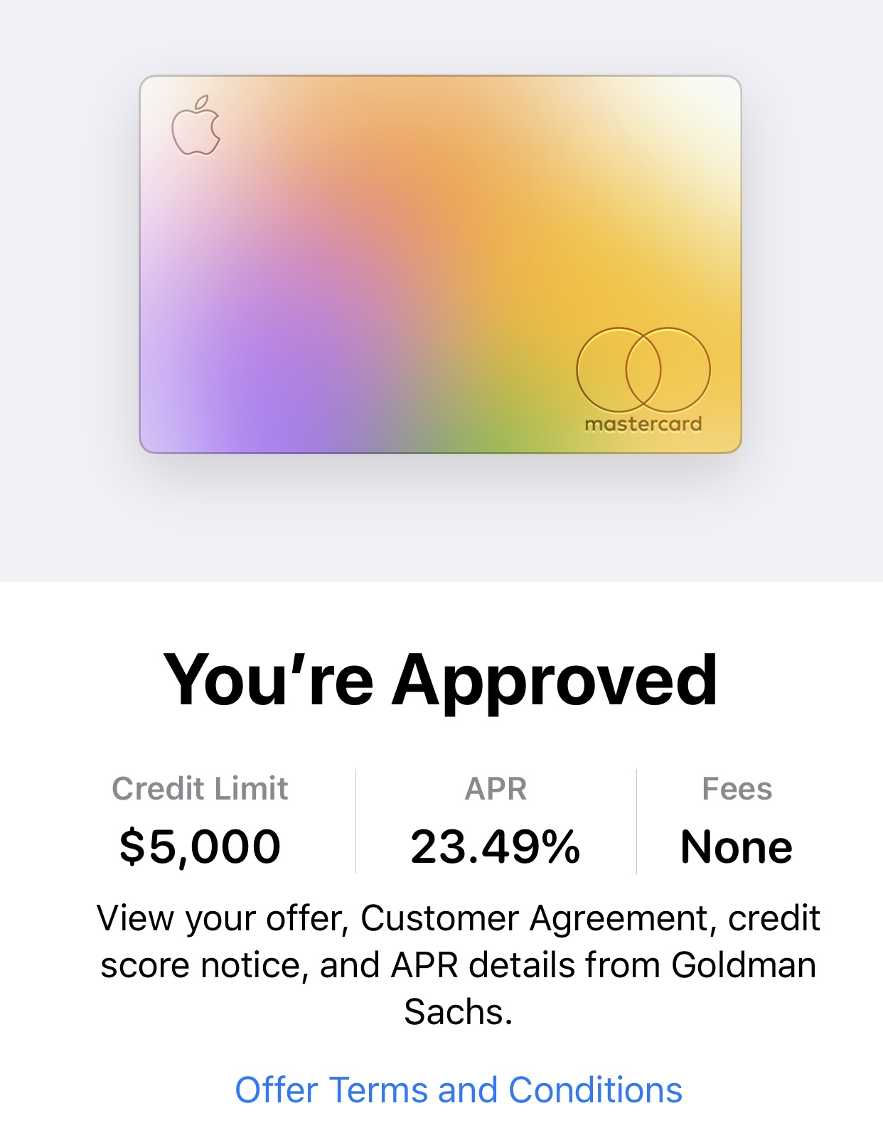 Apple Card Approval I DENIED THE OFFER! Page 19 myFICO® Forums 5708334