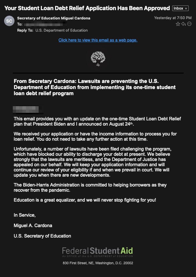 Update on Student Loan Relief myFICO® Forums 6616286