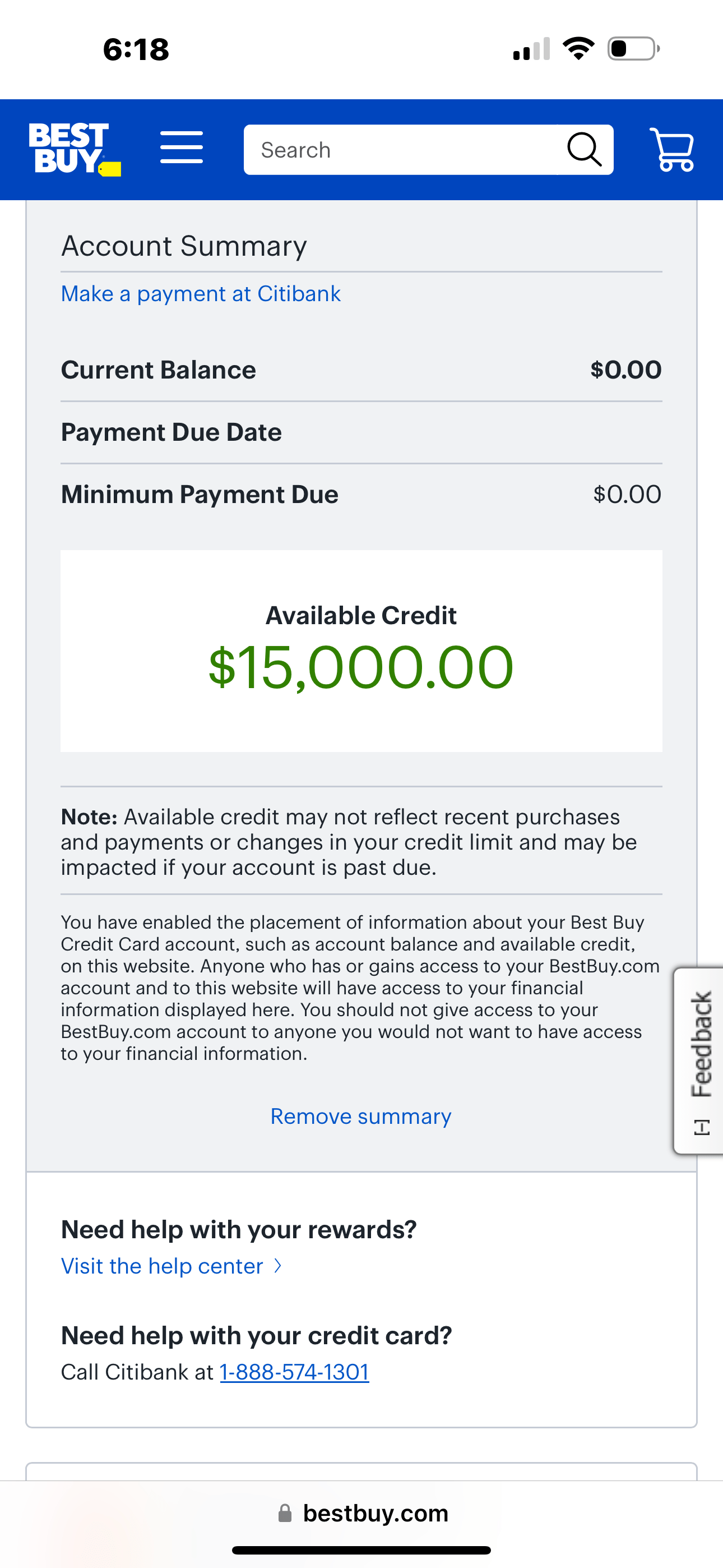 Best Buy Visa approved w/SL bump myFICO® Forums 6706765