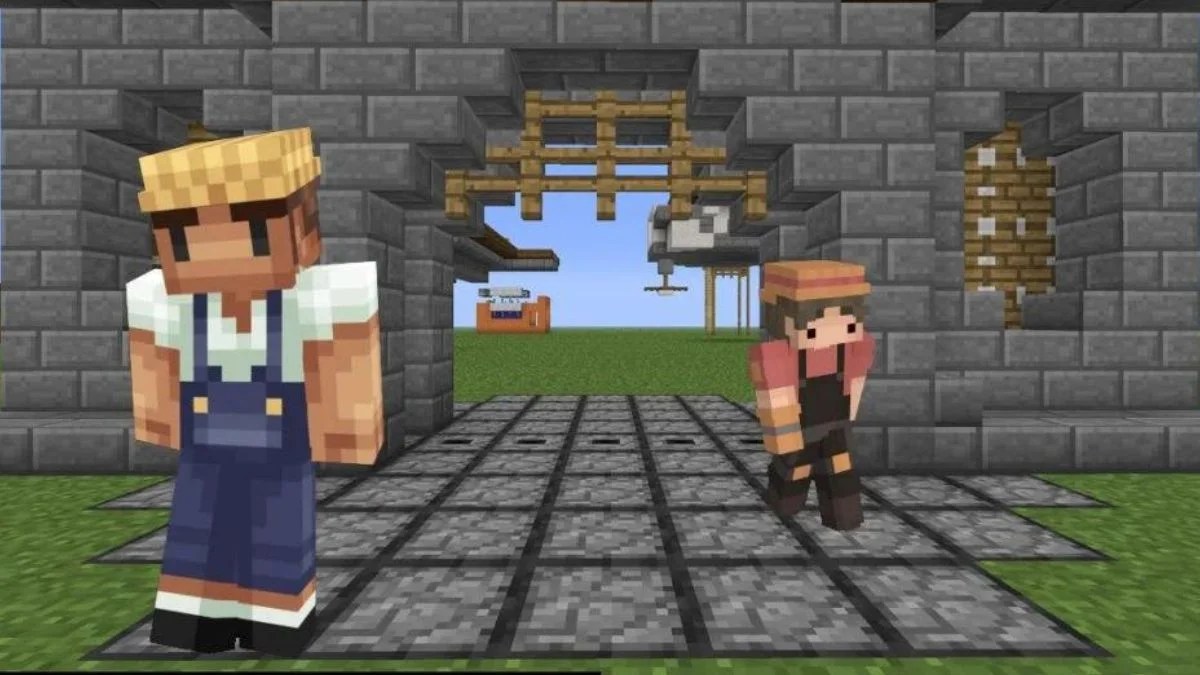 Minecraft Can Villagers Open Gates & Doors? (& Use Buttons)