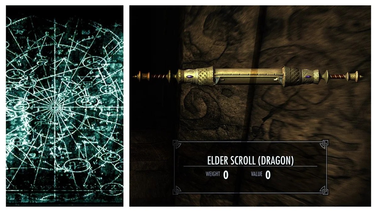 Skyrim How To Remove Elder Scrolls From Inventory? (Blood, Sun & Dragon)