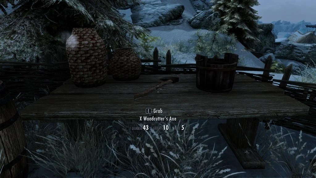 Skyrim Here’s Where To Find Woodcutter’s Axe Location Revealed