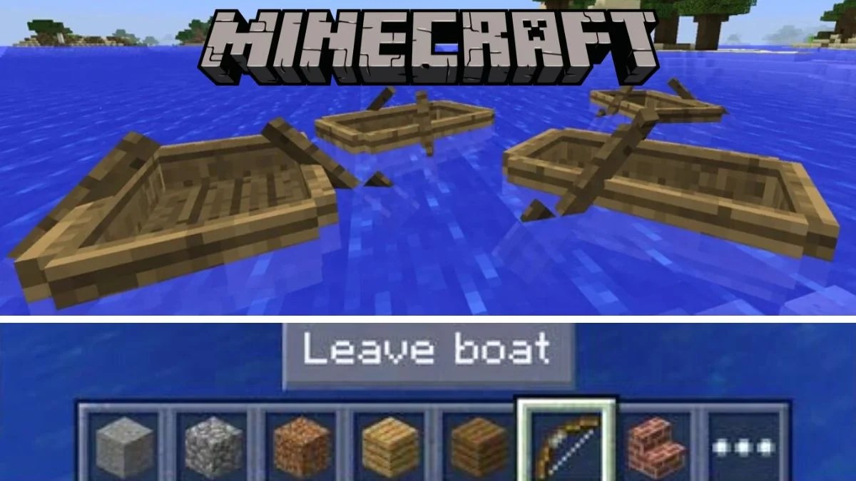 Minecraft Here's How To Get Out of a Boat
