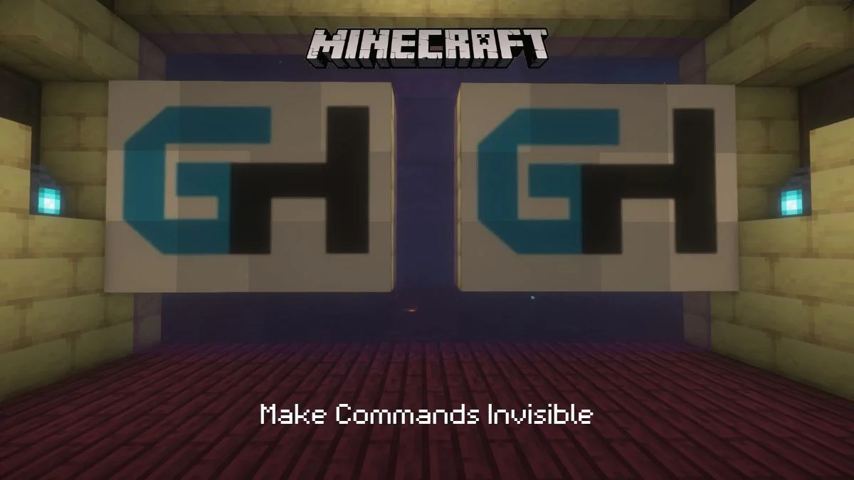 Minecraft Here Is How To Hide Commands