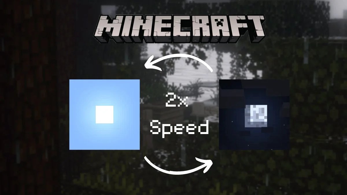 Minecraft Here Is How To Speed up Time