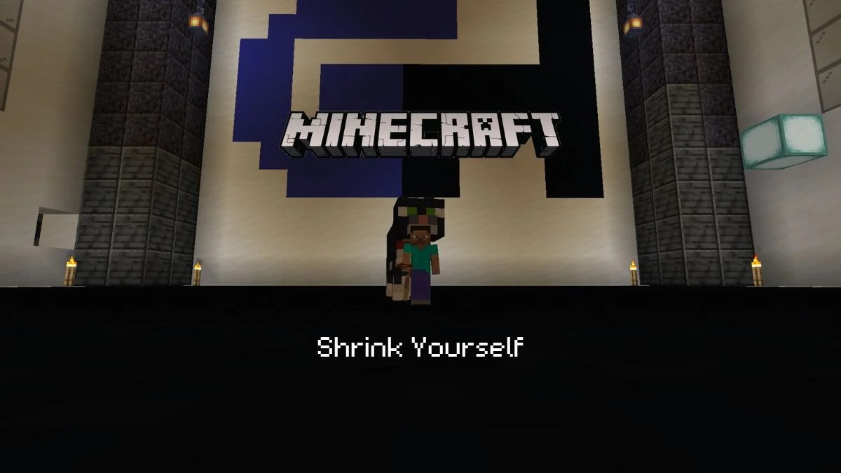Minecraft Here’s How To Shrink Yourself