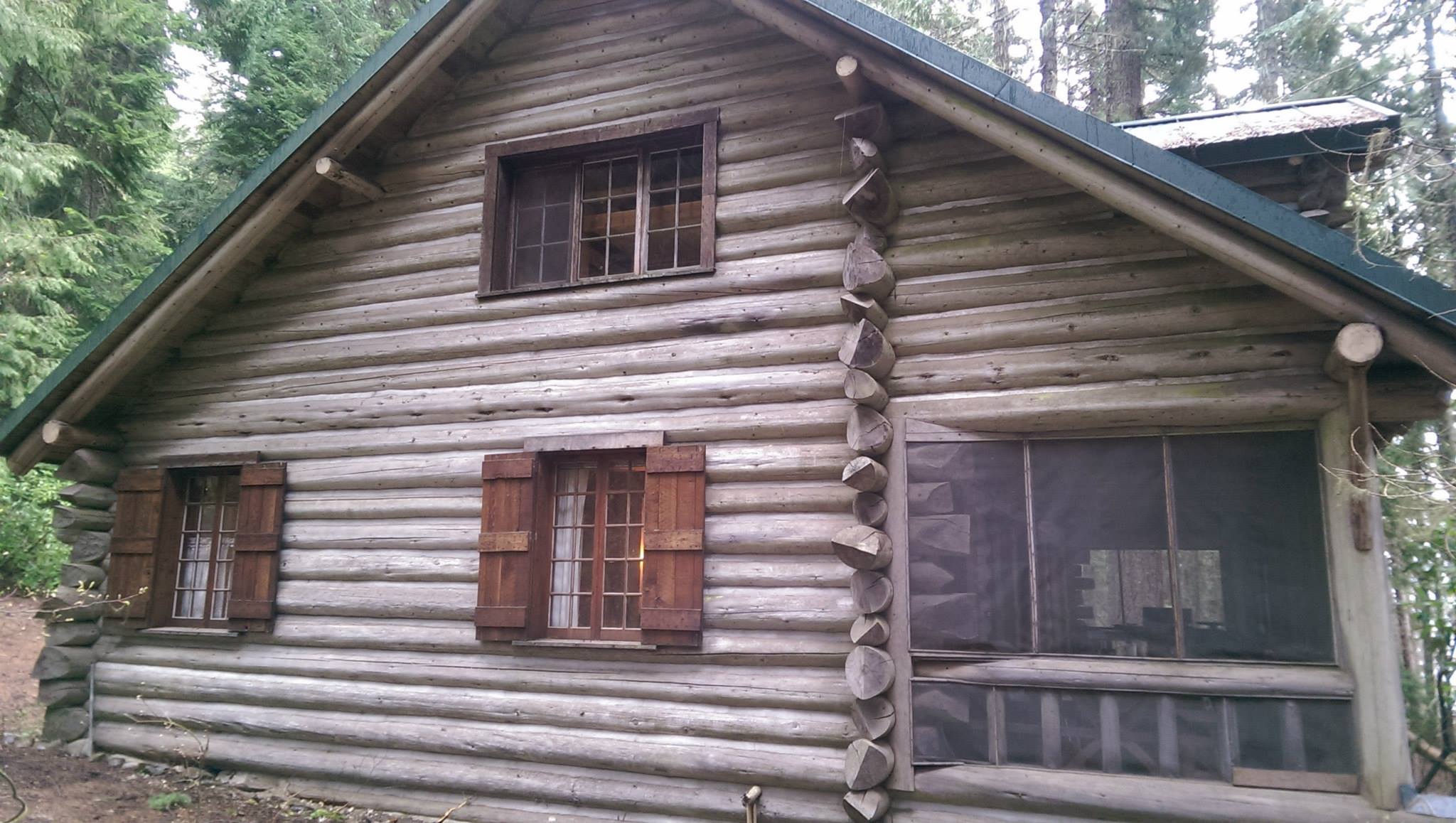Historic Log Cabin Restoration Fidalgo Restoration Log Home Repair LLC