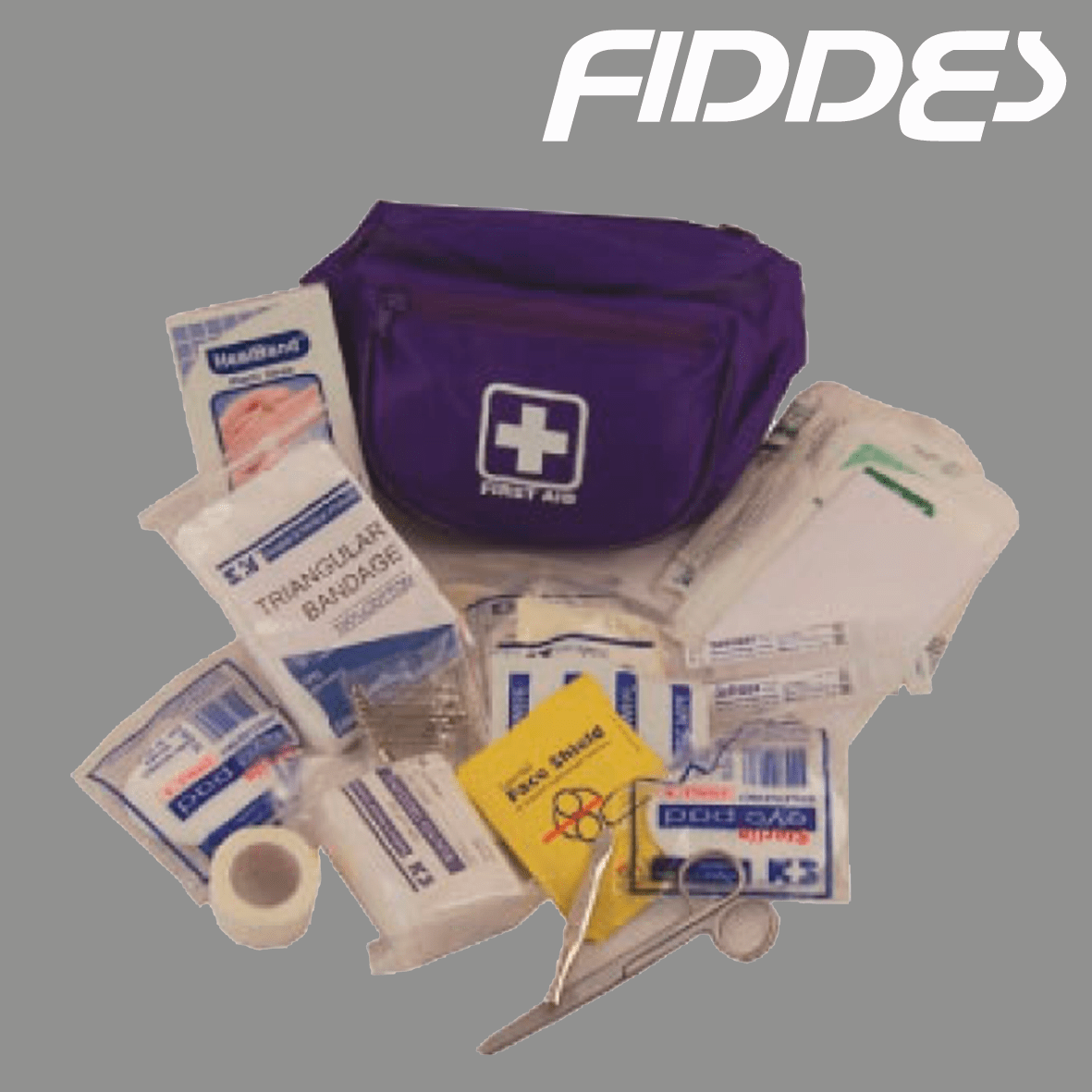 Basketball First Aid, Condensed First Aid Kit Fiddes Direct