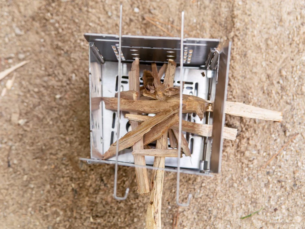 Firebox Stove 5" Gen2 Large Camp Stove Fiddleback Outpost