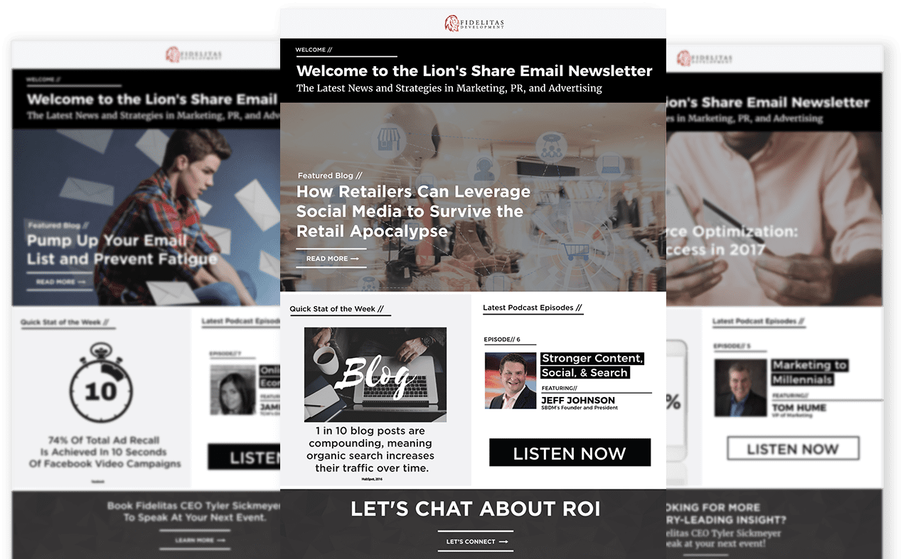 Marketing Newsletter The Latest Marketing Tips Fidelitas Development