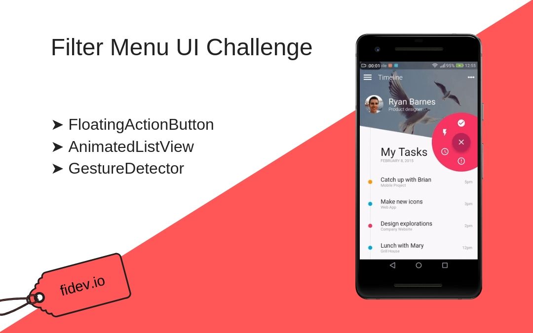 Filter Menu UI Challenge Fidev