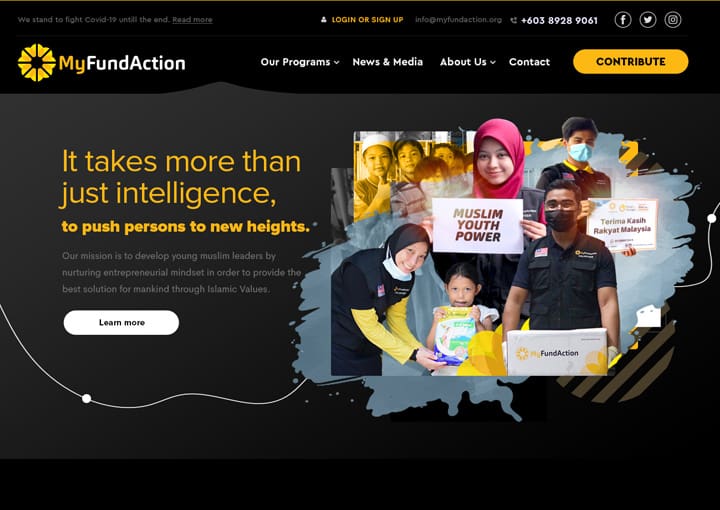 Myfundaction FIDO Malaysia Freelance Web Designer