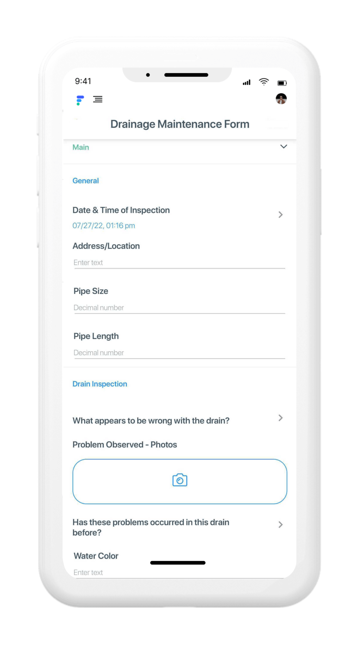 Drainage Maintenance Checklist Fielda
