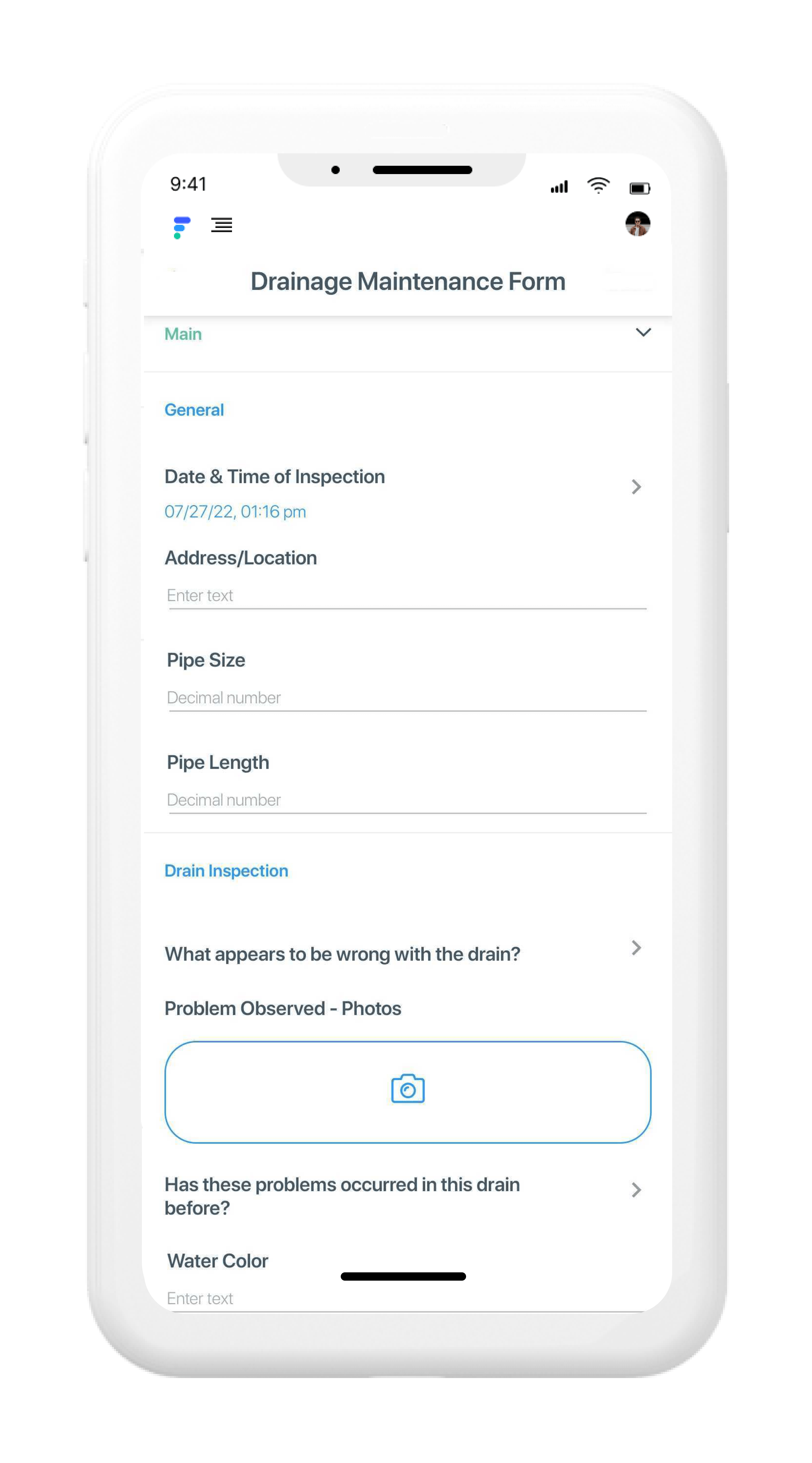 Drainage Maintenance Checklist Fielda