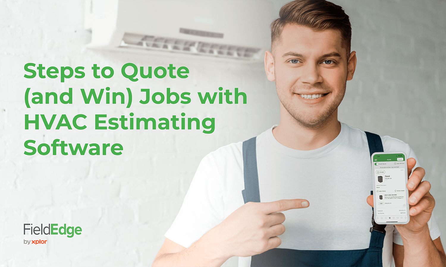 How to Estimate HVAC Jobs with Estimate Software FieldEdge