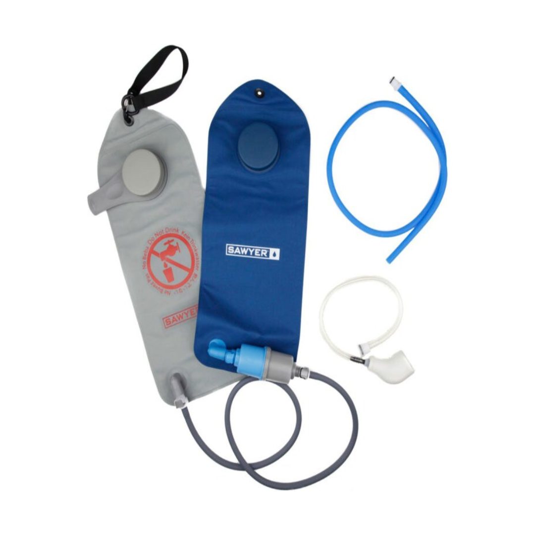 Sawyer SP162, 2 Liter Dual Bag Complete Water Filtration System Field