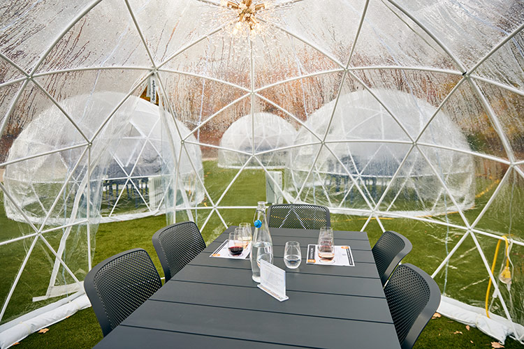 The Wine Dome Lounge Fielding Estate Winery