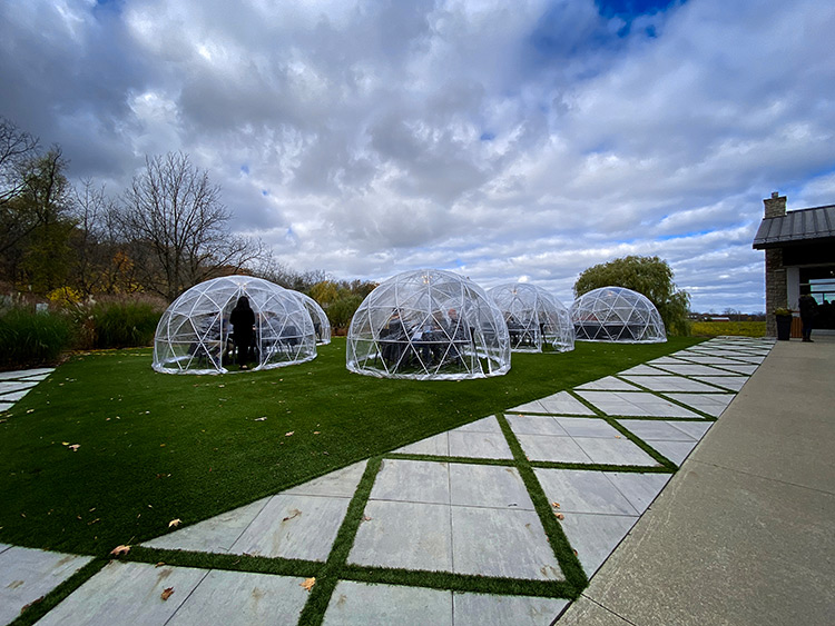 The Wine Dome Lounge Reservations Fielding Estates Winery