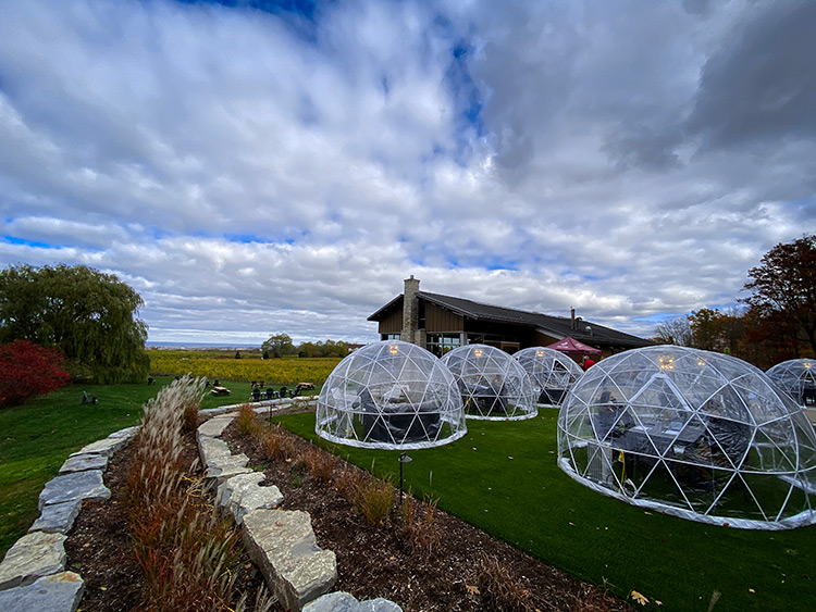 The Wine Dome Lounge Reservations Fielding Estates Winery