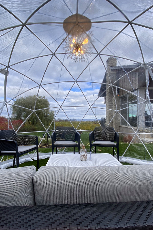The Wine Dome Lounge Reservations Fielding Estates Winery