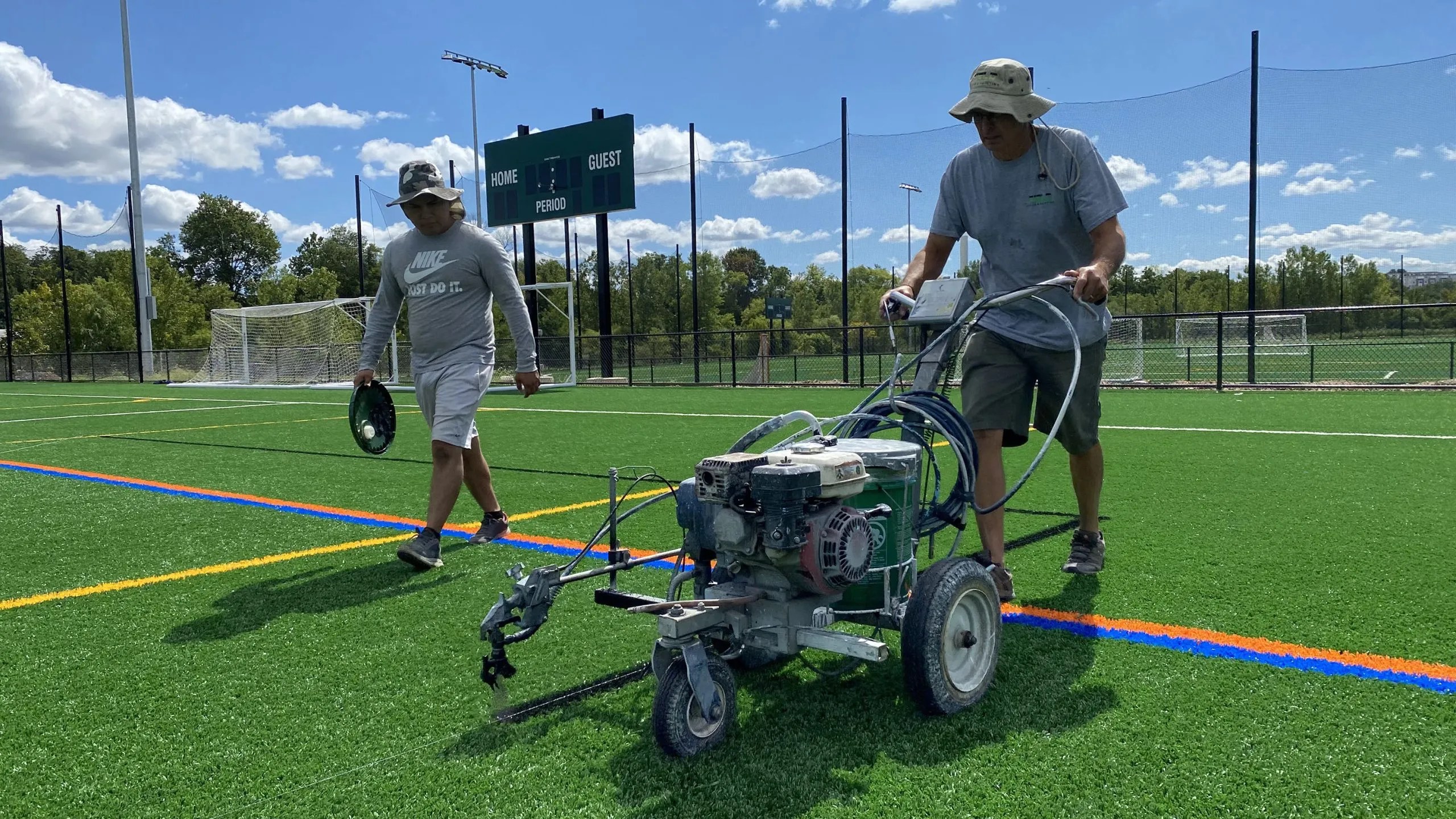 Athletic Field Lining and Painting Services, Philadelphia, PA