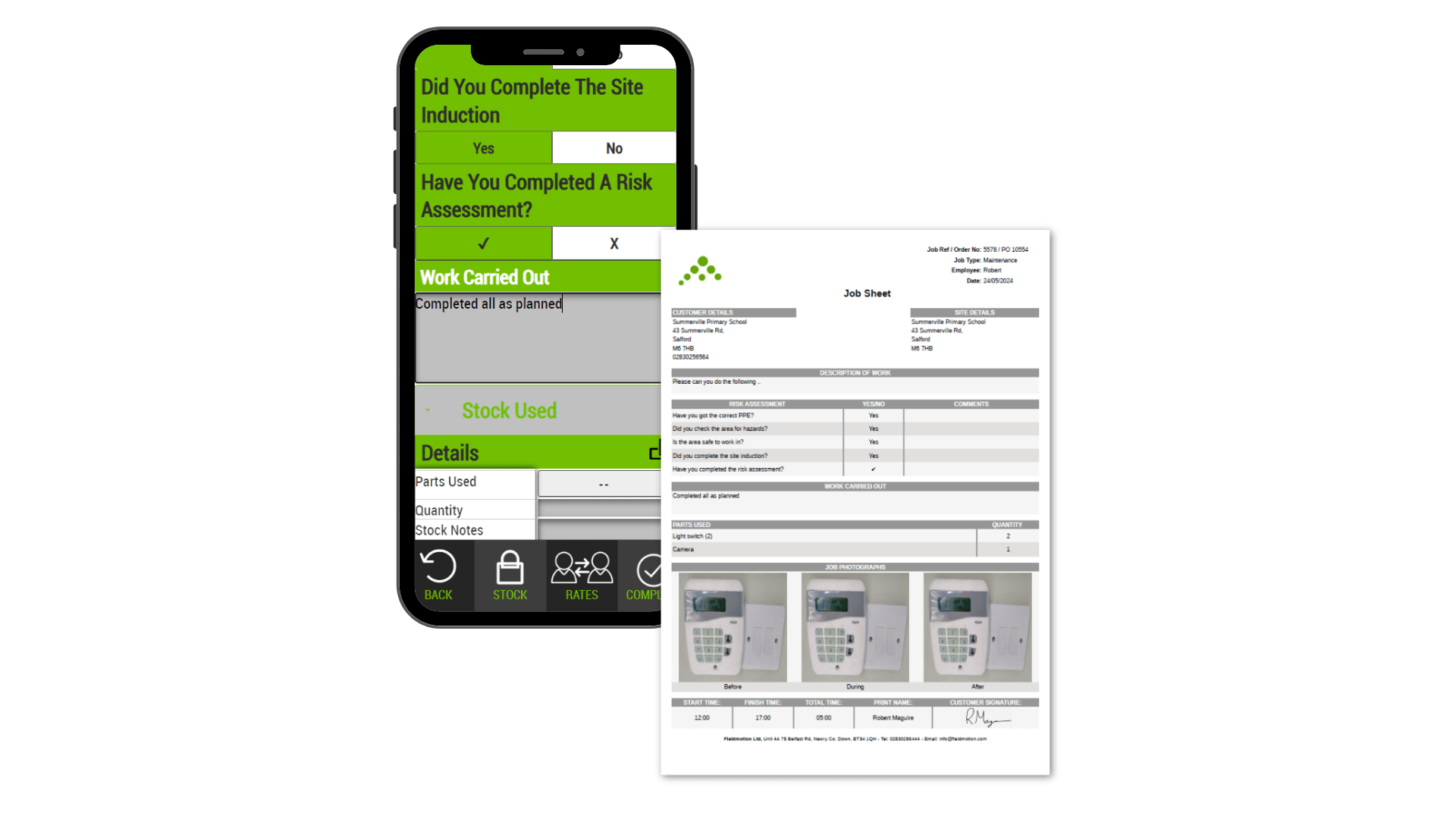 Software Features Job Management Software