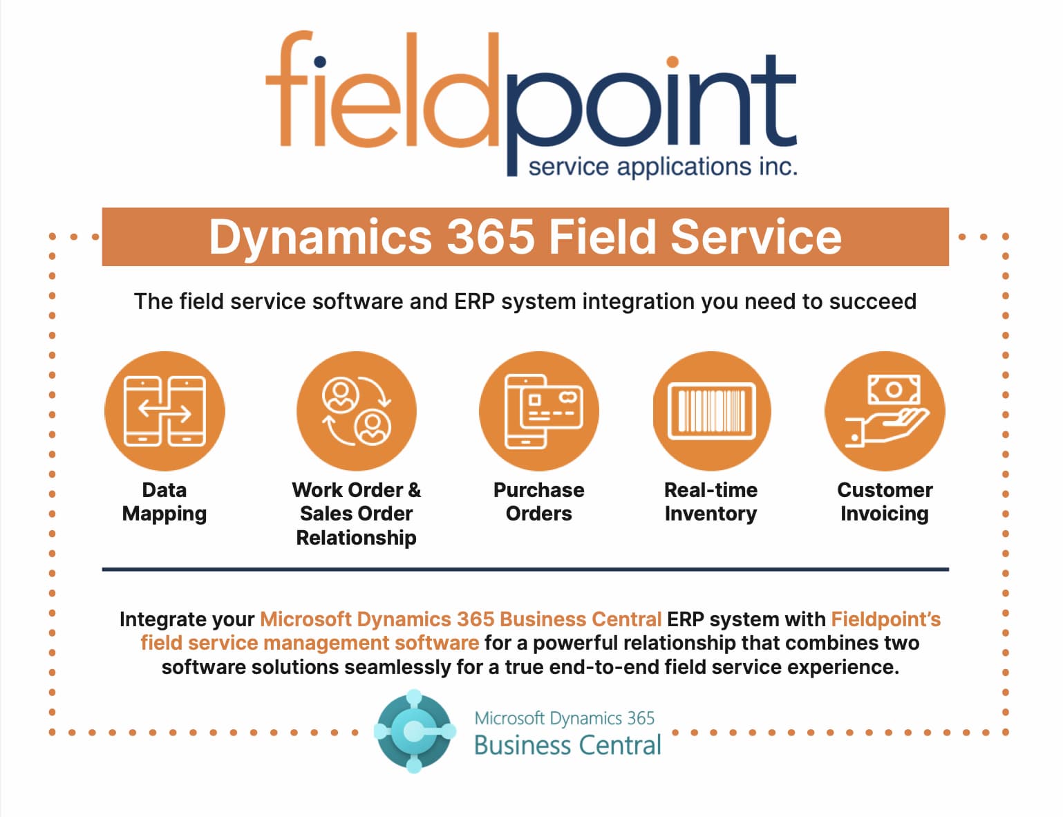 Solution Sheet Dynamics 365 Field Service Fieldpoint FSM Software