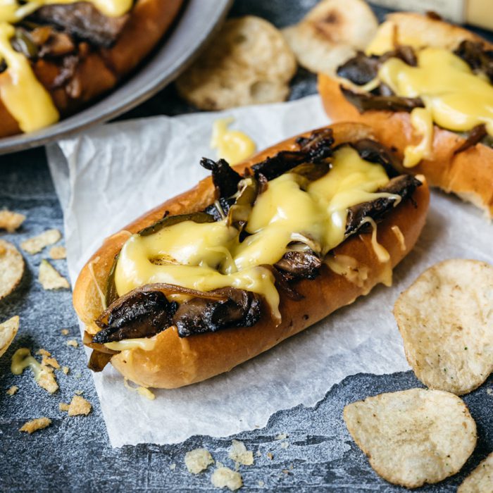 Portobello Mushroom Philly Cheesesteaks Field Roast