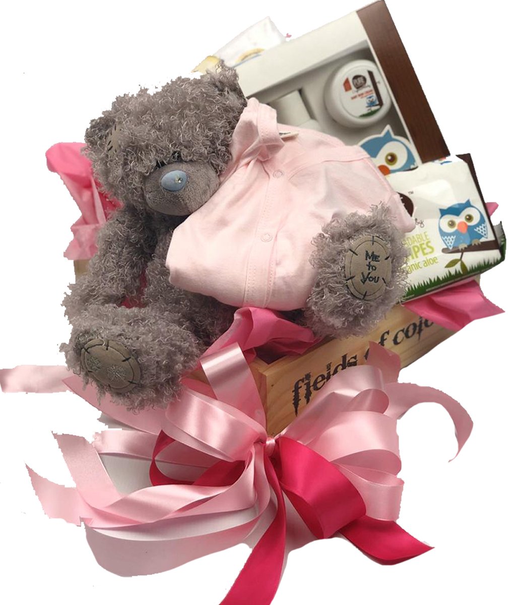 Baby Girl Hamper Fields of Colour Online Flower Shop