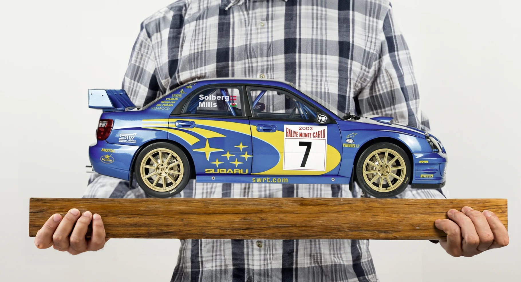 IXO COLLECTIONS Full Kit Subaru Impreza 1/8 Scale Metal Kit | Fields of