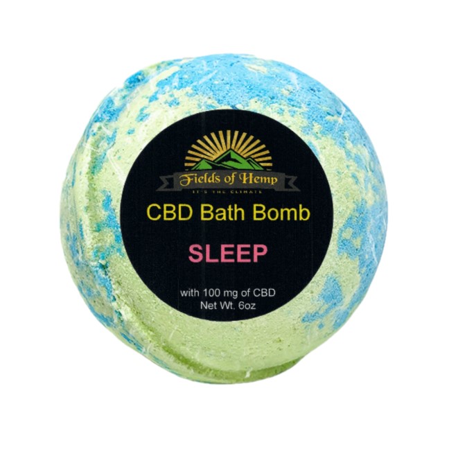 Bath Bombs 100+ mg Fields of Hemp