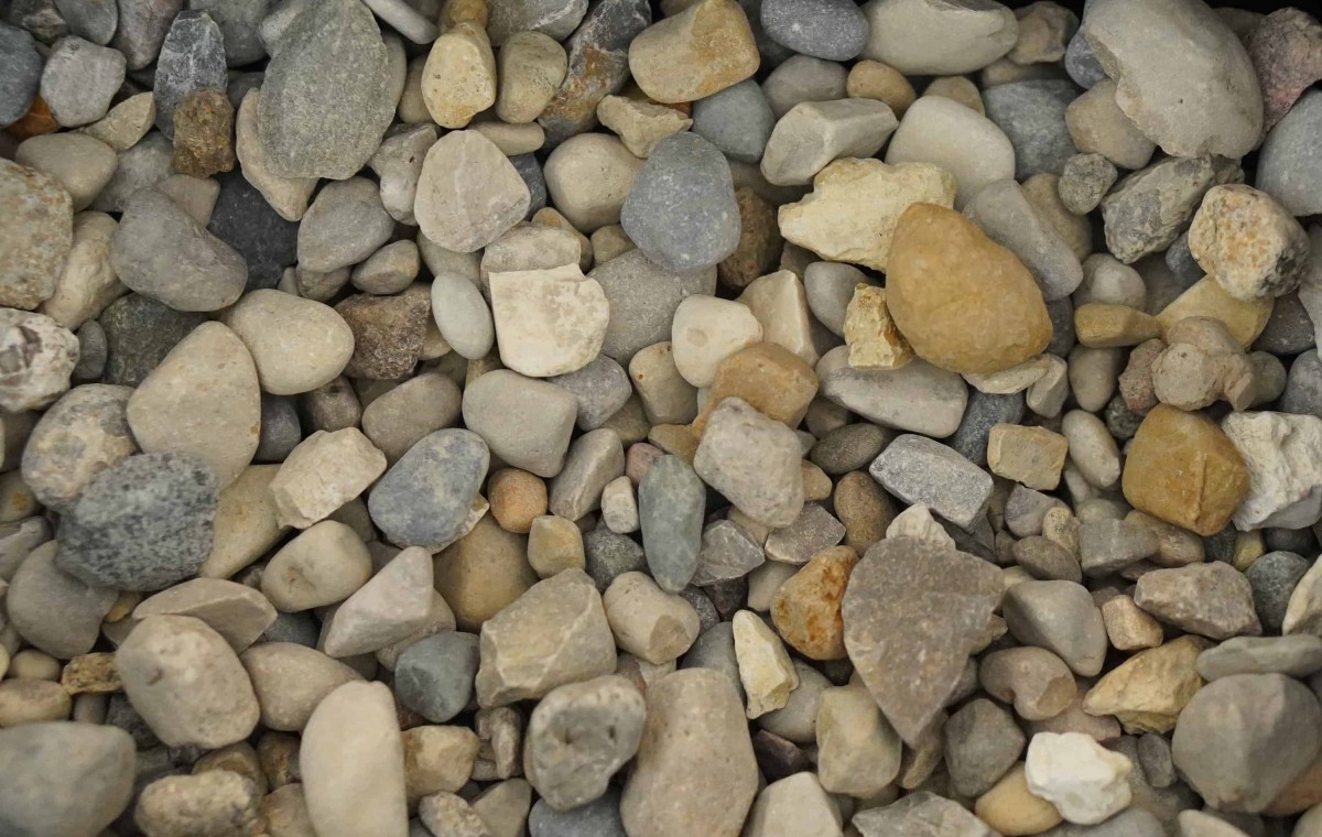 Gray Pea Gravel 8, 12 Field Stone Center Inc.