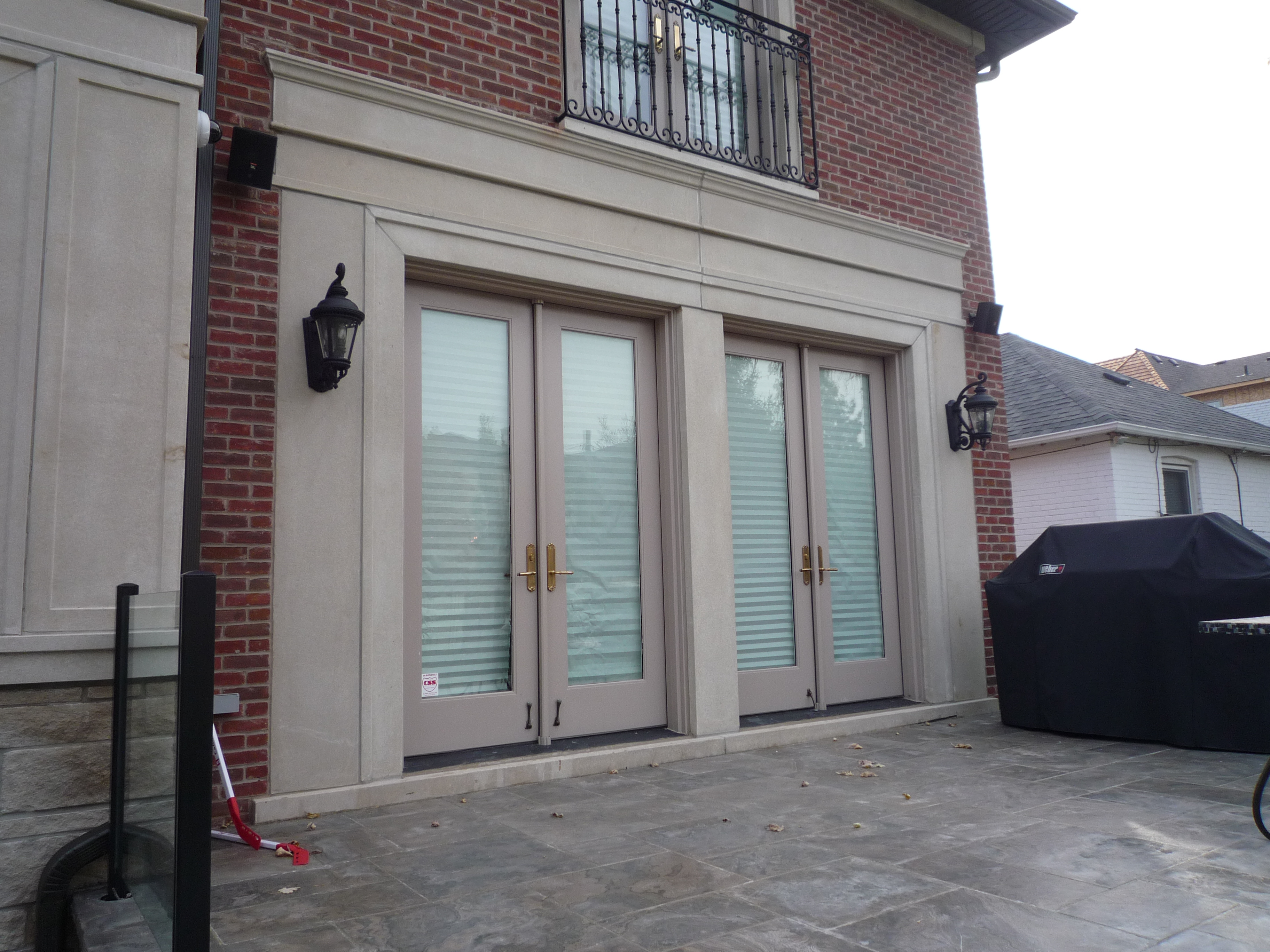 Fiberglass Double French Doors Toronto Fieldstone Windows