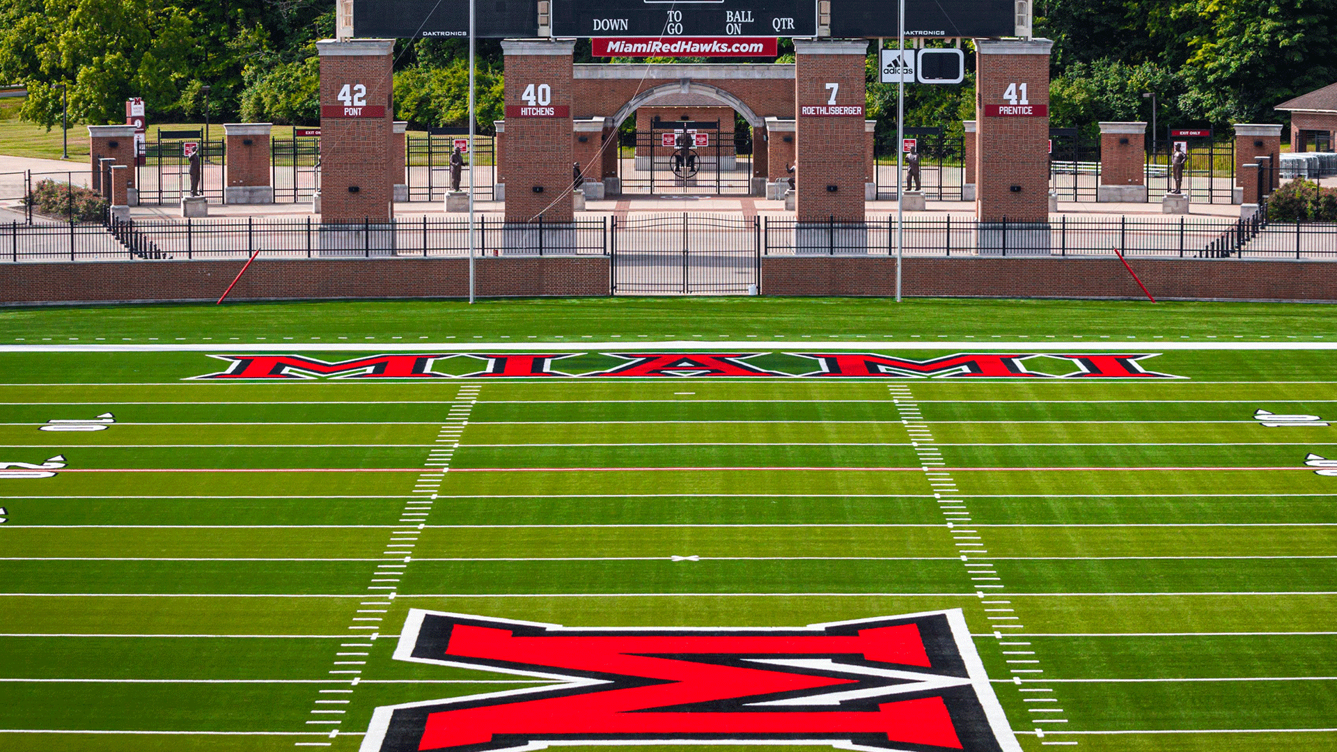 Miami University’s Yager Stadium Is Looking Coooool FieldTurf