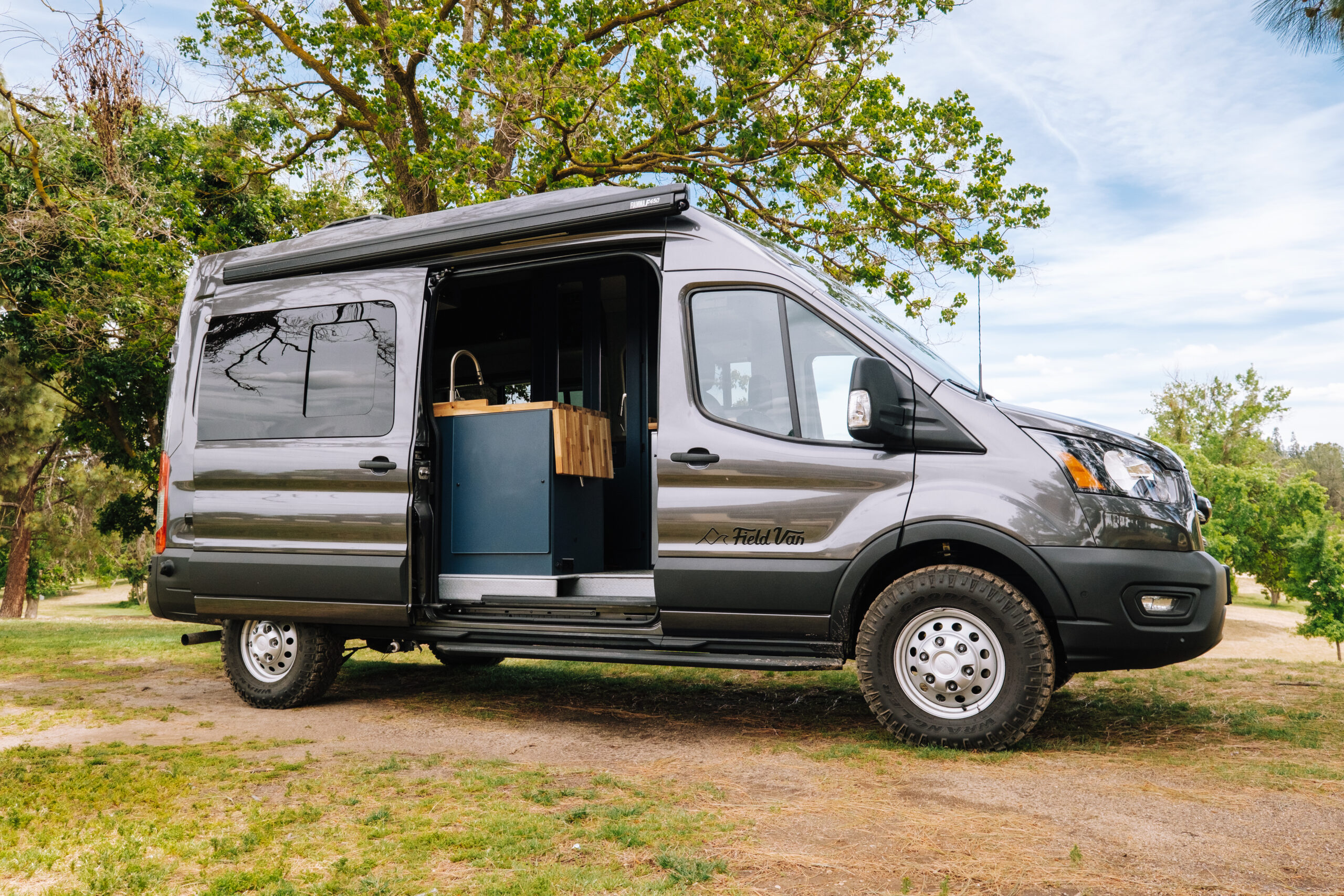 Fresno Camper Van With Bathroom RV Style Vans Field Van