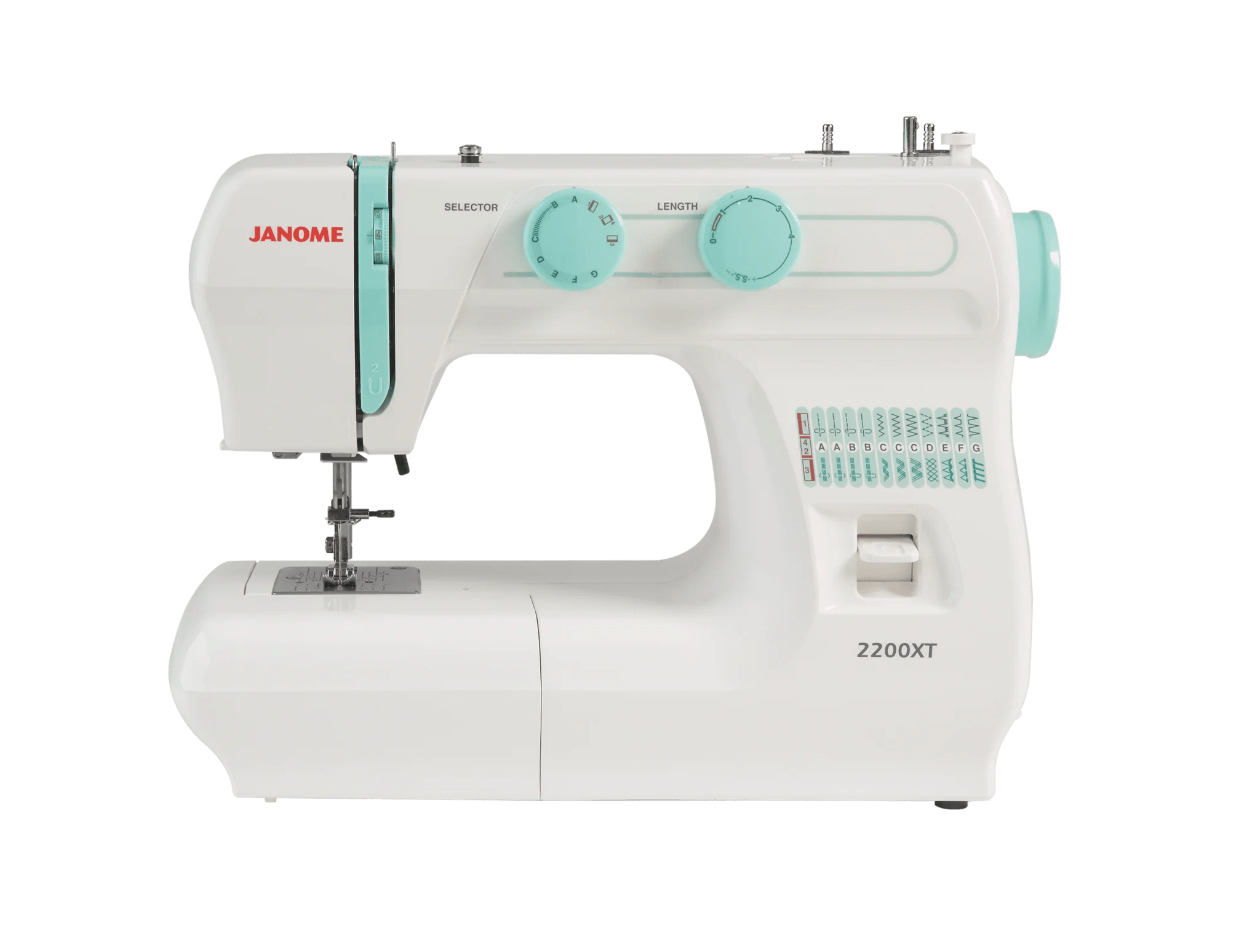 Janome 2200XT Mechanical Sewing Machine fieldwork