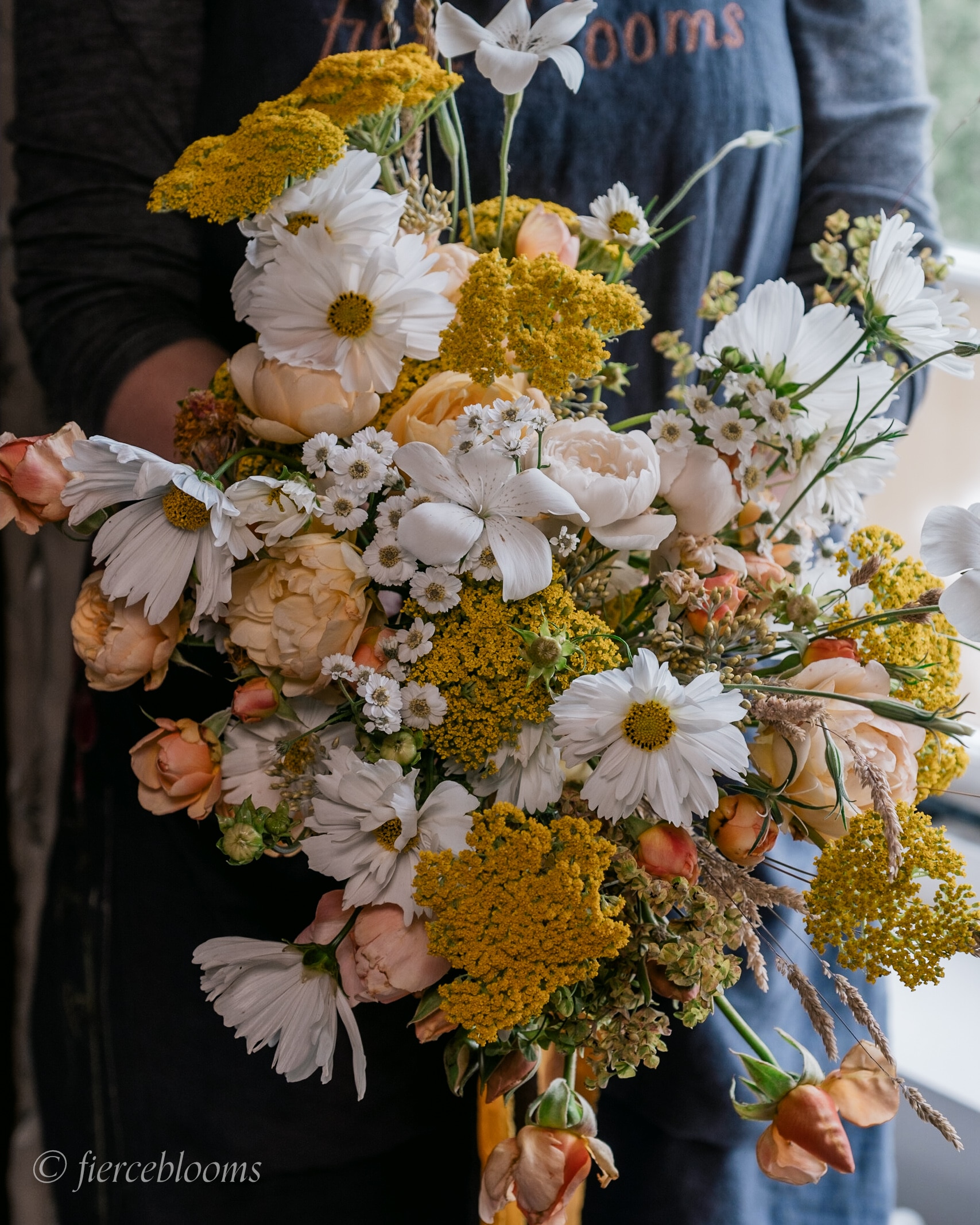 Sustainable Summer Flower Bouquet Fierceblooms Sustainable Flowers