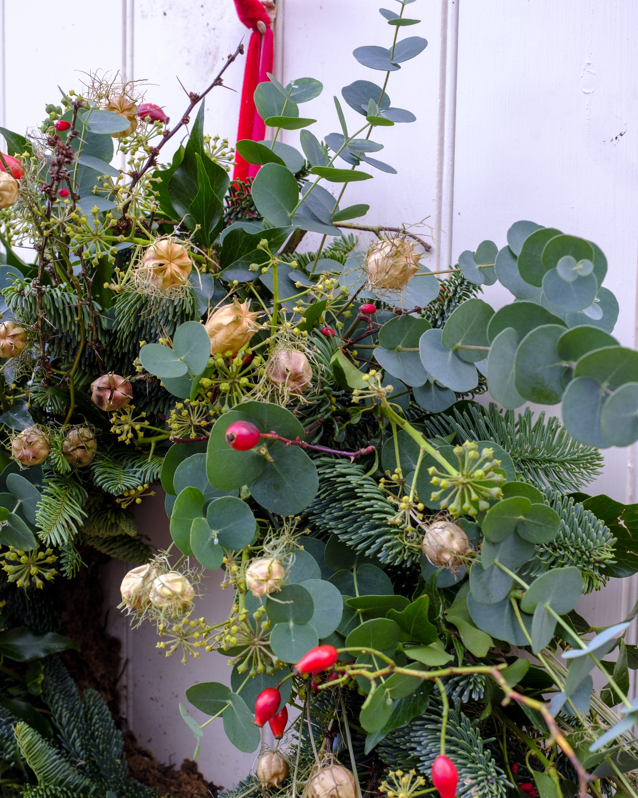 My Favourite Christmas Wreath Foliage Fierceblooms Sustainable Flowers