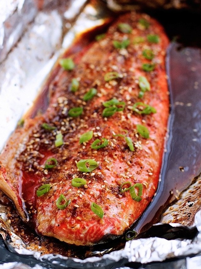 Honey Soy Asian Salmon Foil Packets Are As Delicious As They Are Time