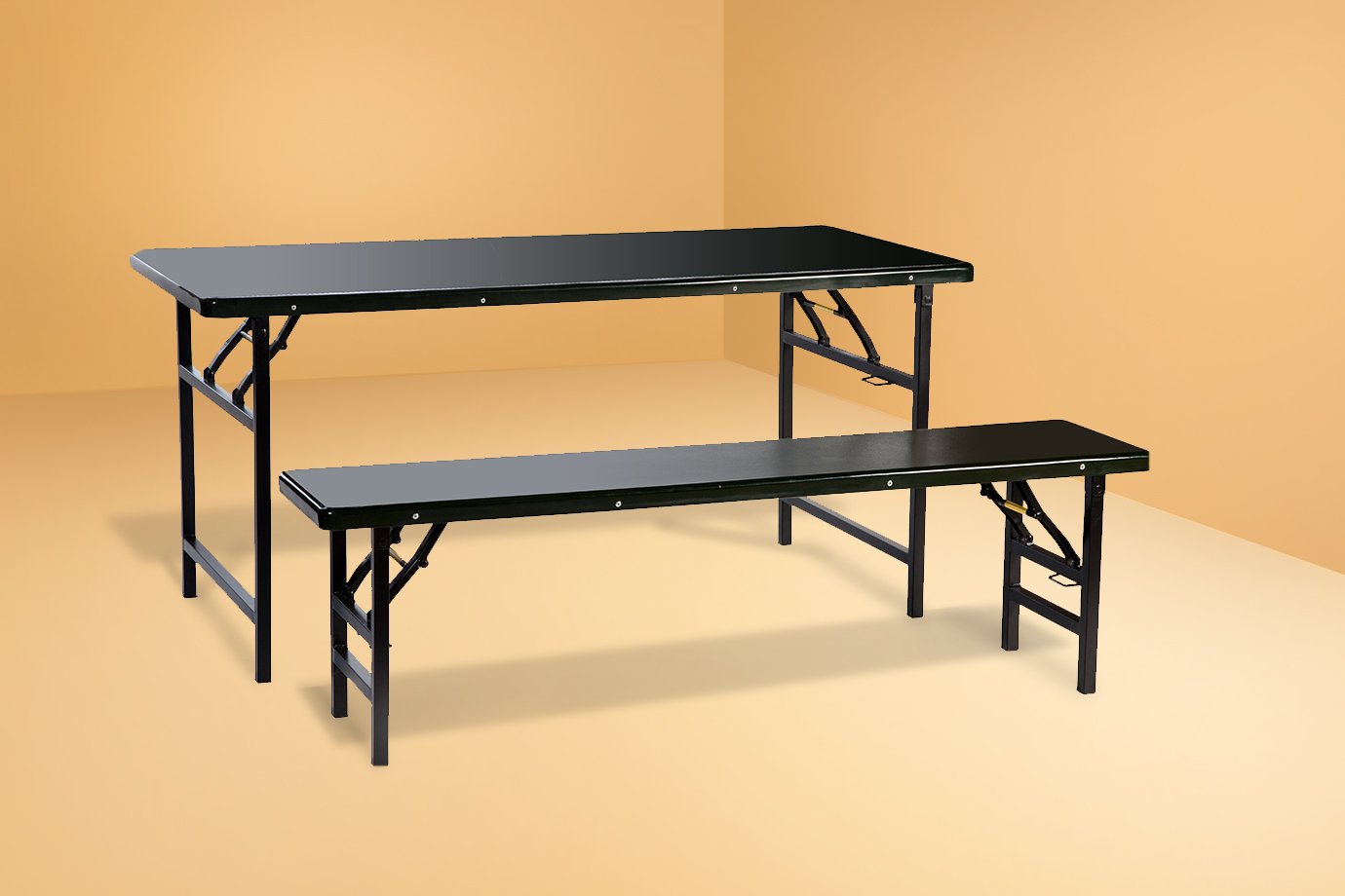 Foldable Table with Fibre Reinforced Plastic Top Fierro Systems