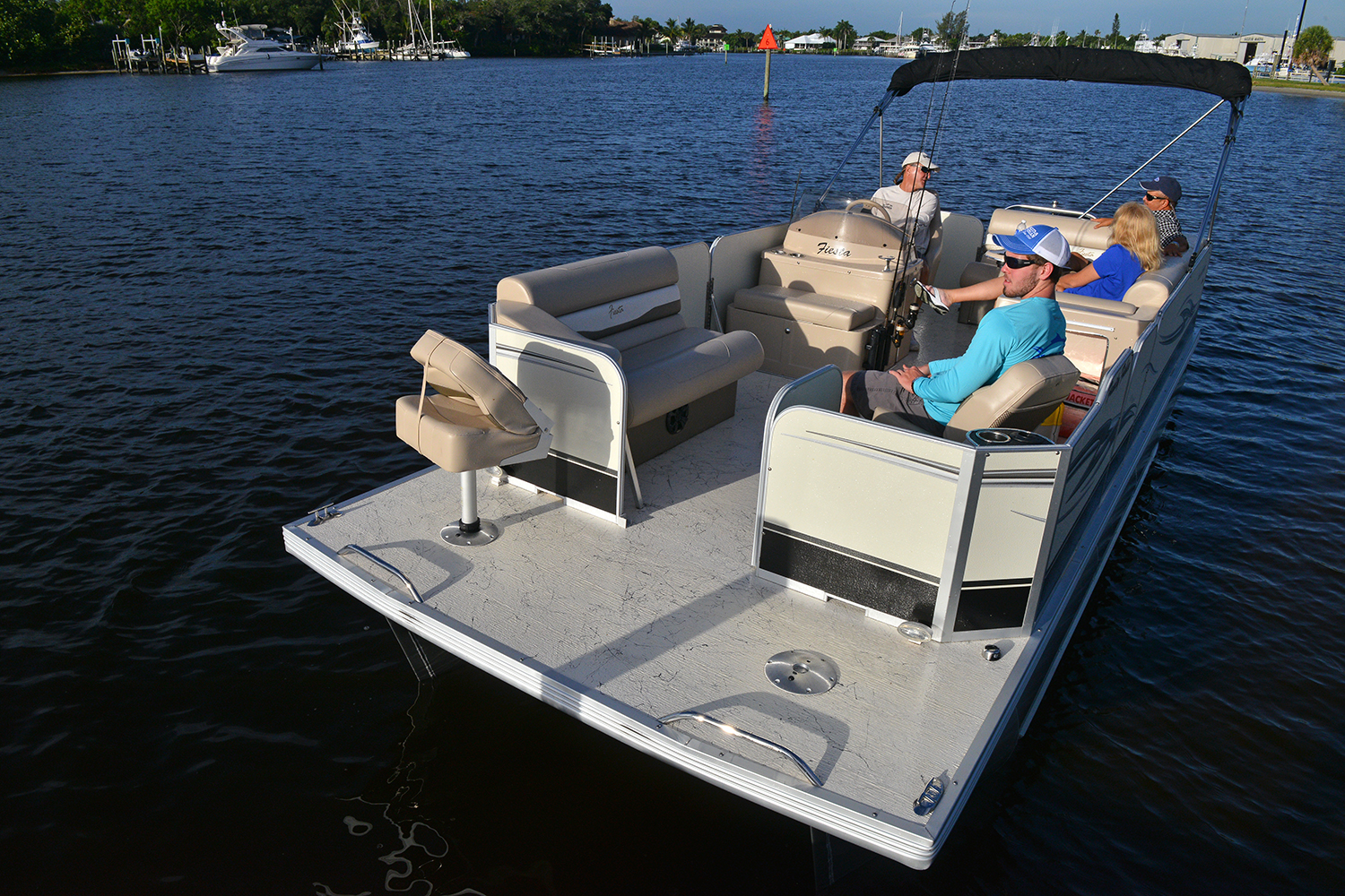 Fiesta Pontoons Fiesta Saltwater Pontoon Boats