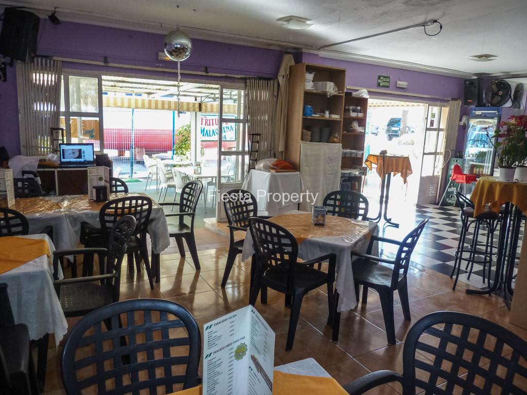 Large Restaurant / cafe bar in Fuengirola Port, Costa del Sol Fiesta Property